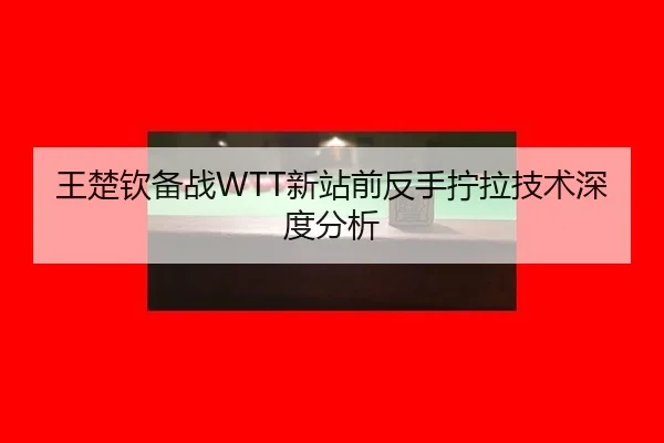 王楚钦备战WTT新站前反手拧拉技术深度分析